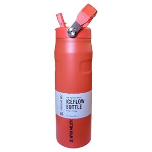 Stanley IceFlow Flip Straw 2.0 24oz Bottle Tigerlily Plum Insulated BPA-Free Cup